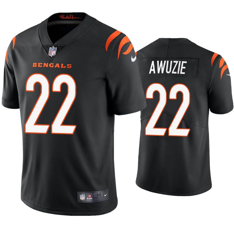 Men Cincinnati Bengals #22 Chidobe Awuzie Black Nike Limited Player NFL Jersey